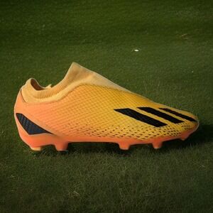 Adidas X Speedportal+ Heatspawn Pack Laceless Soccer Cleats Solar Gold Size 4.5Y